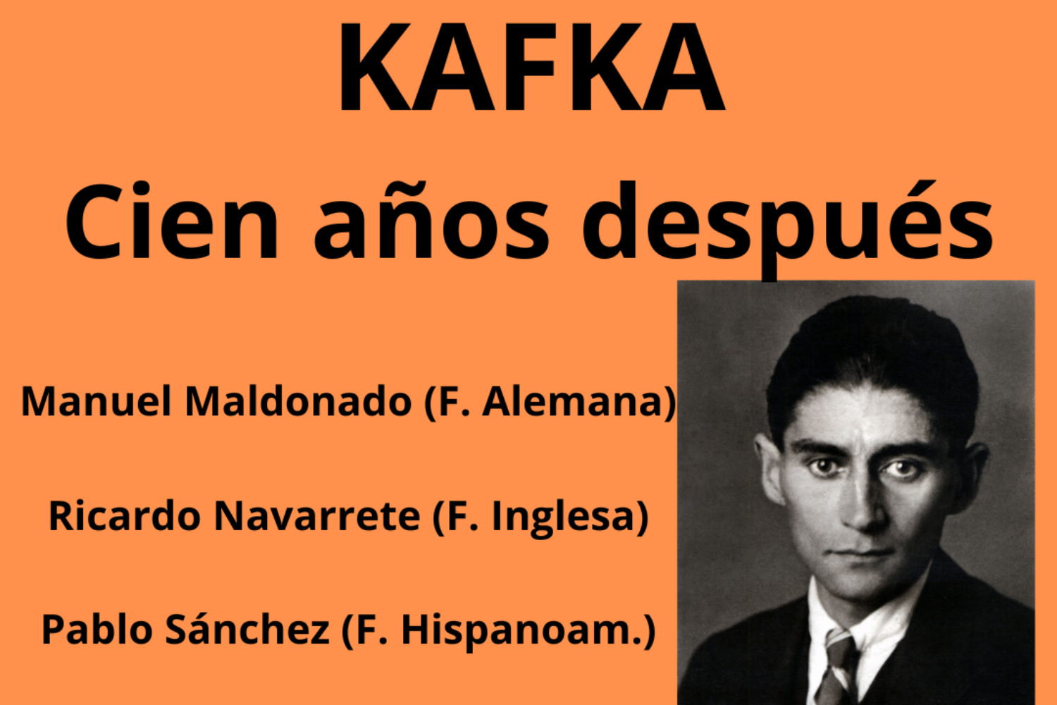 Mesa Redonda: 'Kafka. Cien años después'