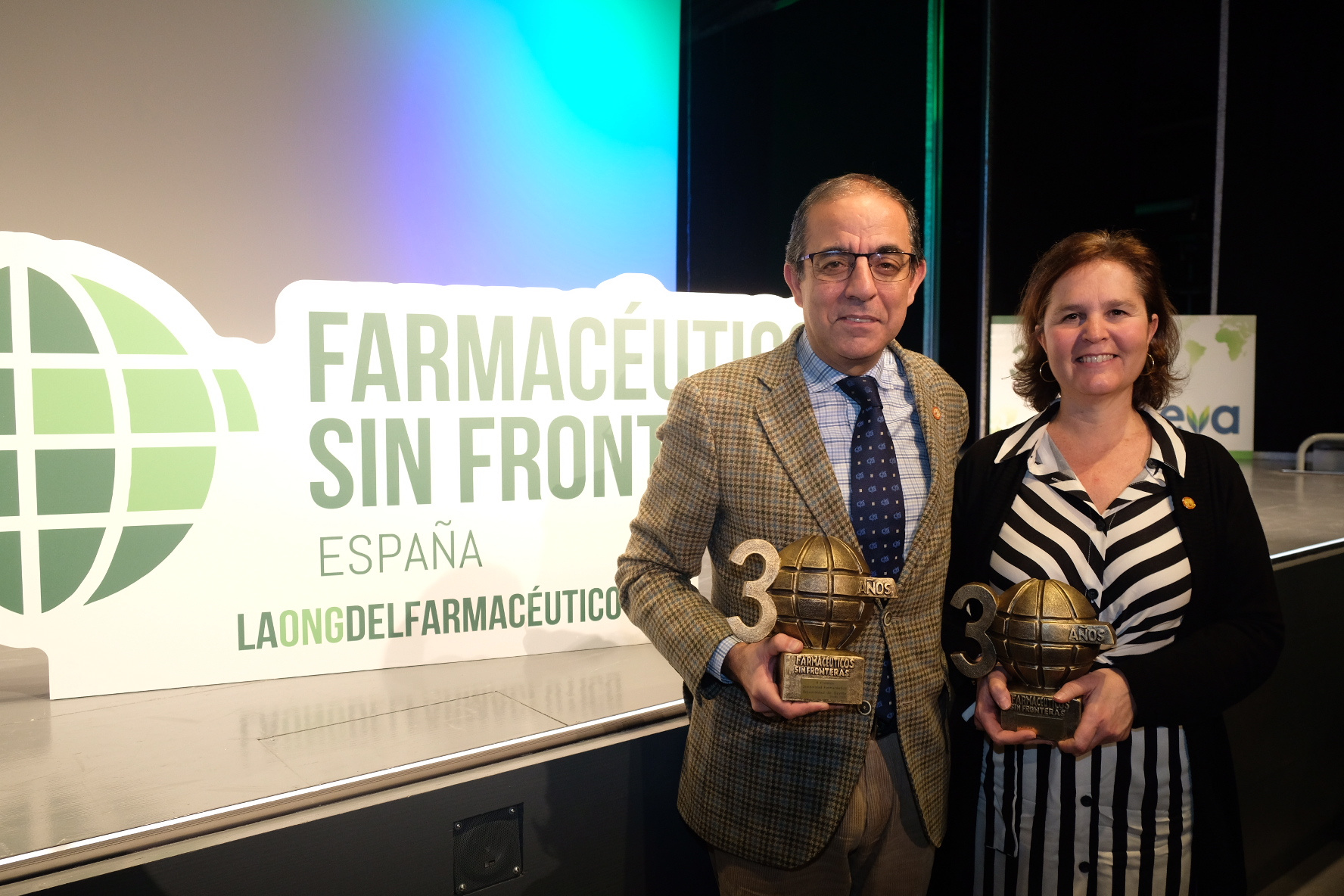 Recogida de premios