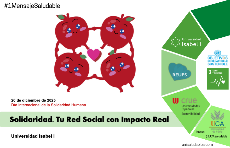 Mensaje saludable de diciembre
