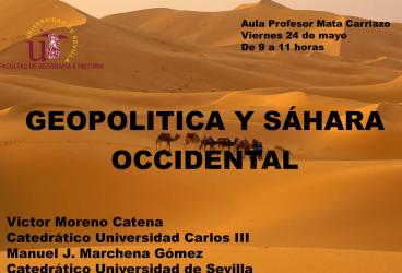 Jornada Geopolítica y Sáhara Occidental
