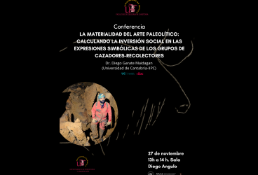 Conferencia de prehistoria y arqueología: la materialidad del arte paleolítico