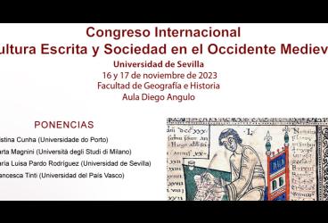 Congreso Internacional Cultura Escrita y Sociedad en el Occidente Medieval