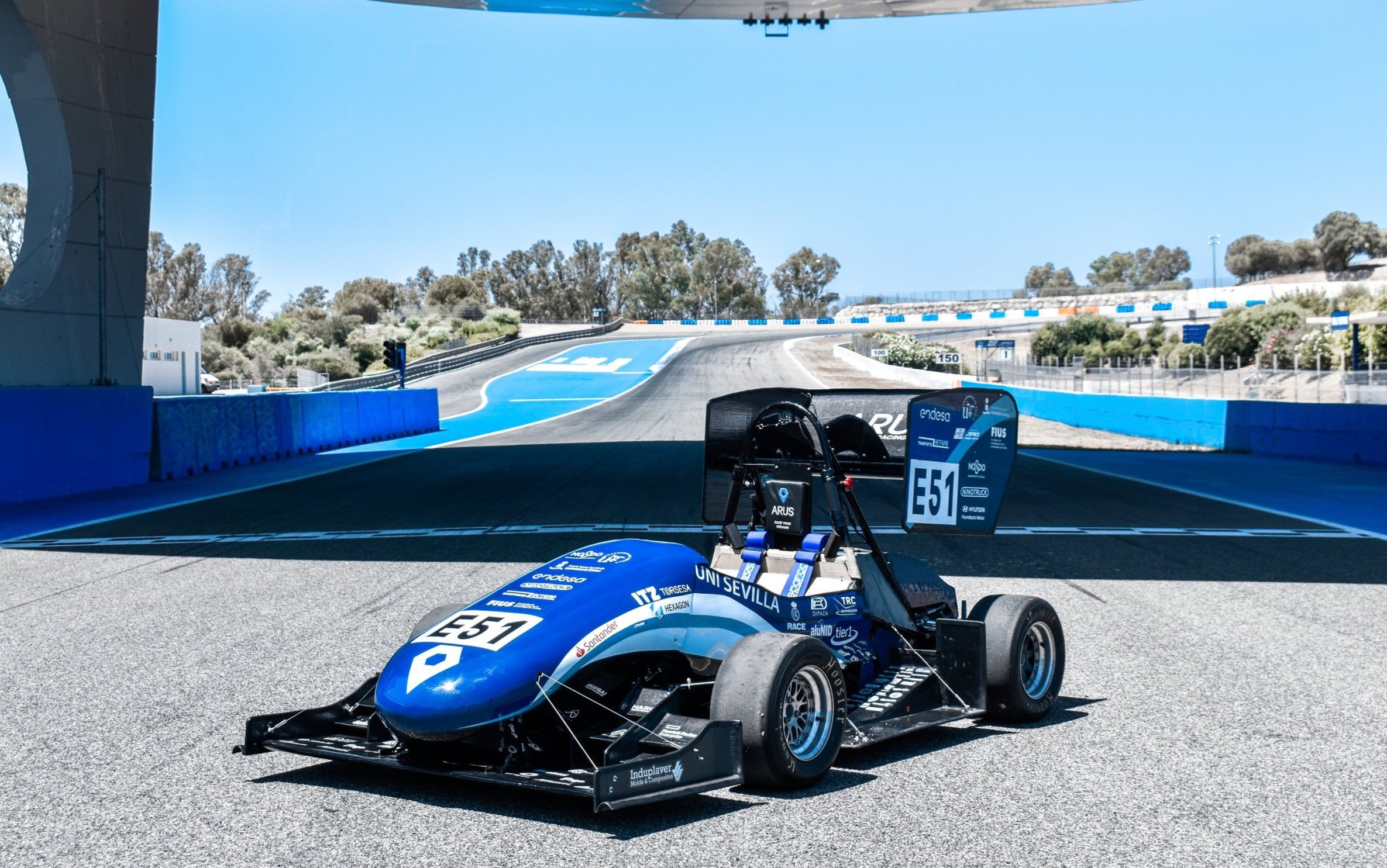 Coche de ARUS Andalucía Racing Team