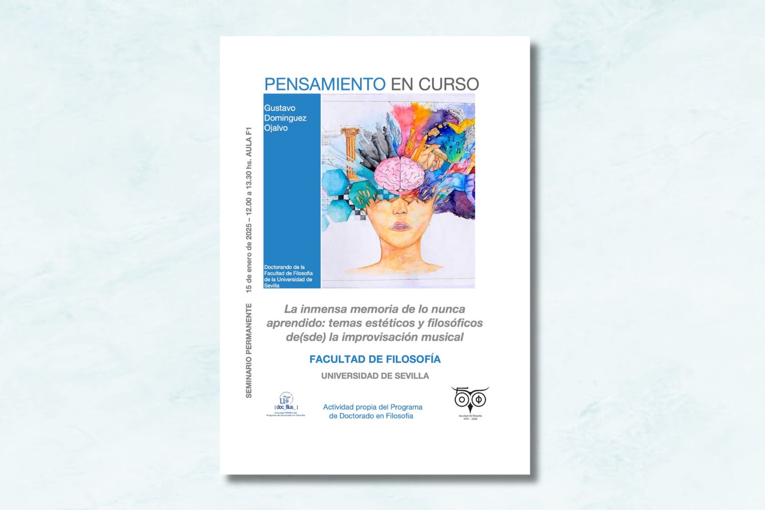 cartel del evento