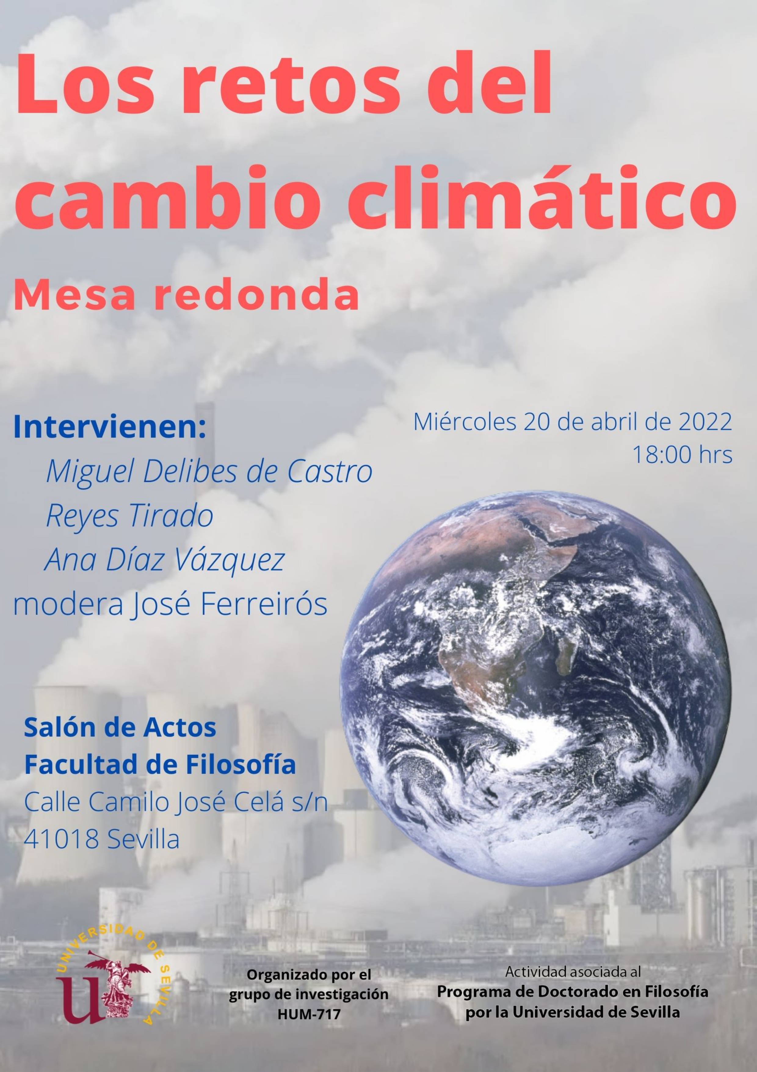 Cartel de la mesa redonda