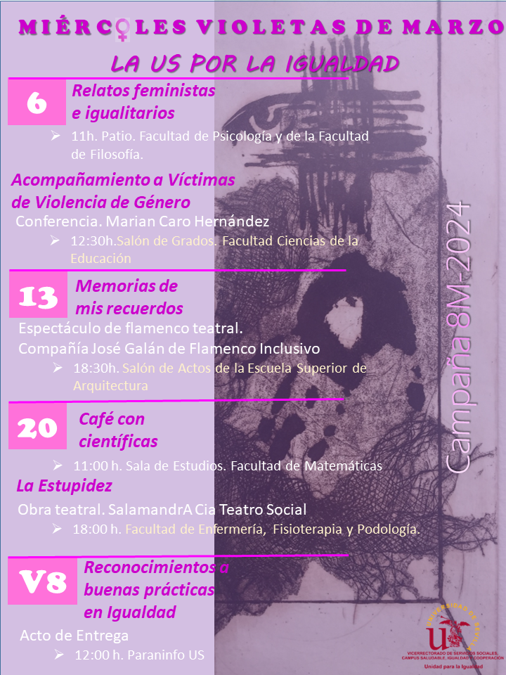 Los miércoles de marzo son Violetas