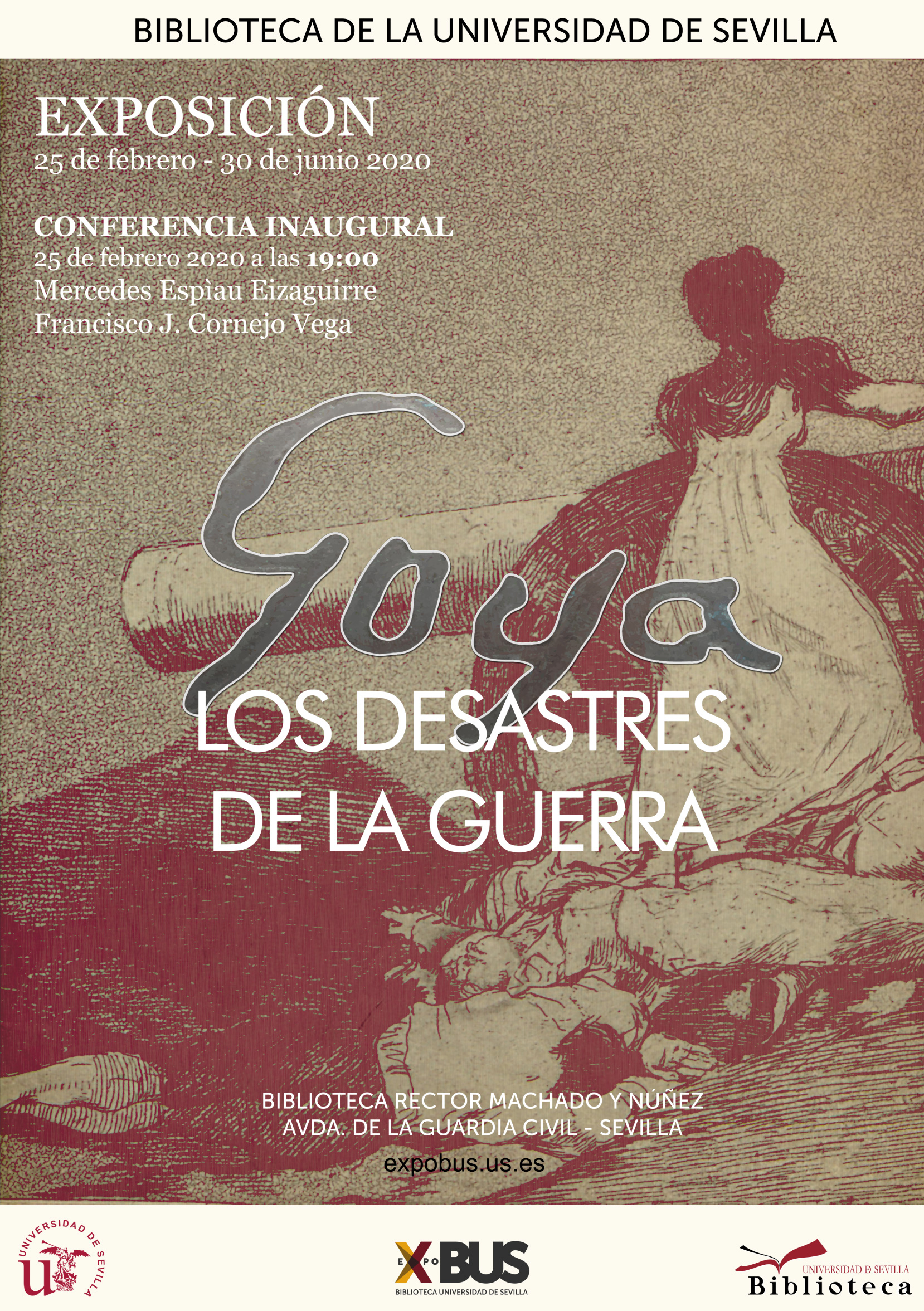 Cartel exposición de Goya