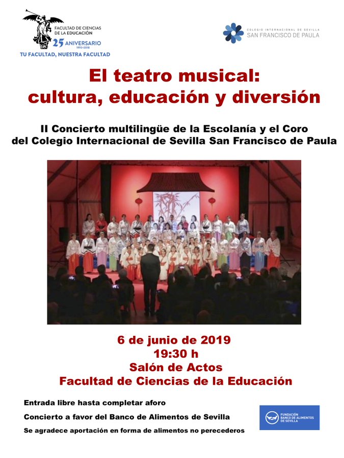 II Concierto multilingüe de la Escolanía y el Coro del Colegio Internacional de Sevilla San Francisco de Paula