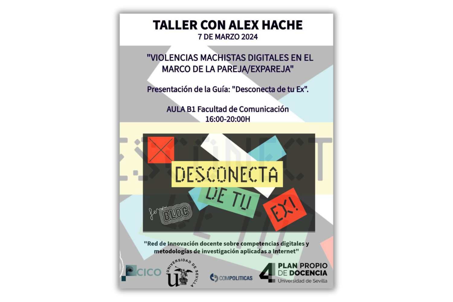 Cartel del taller