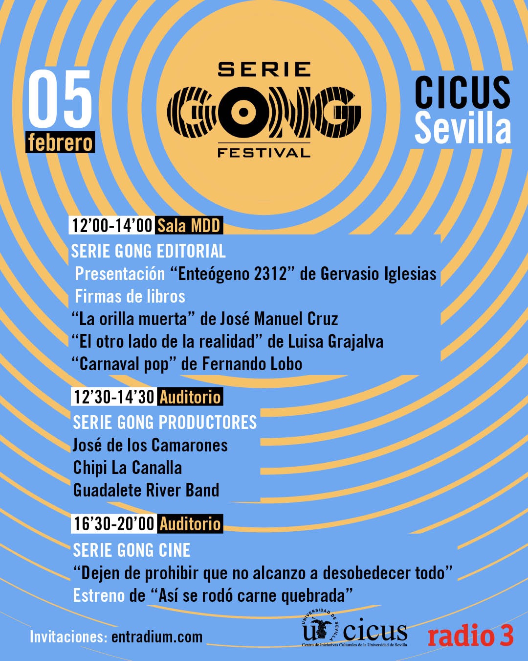 GONG FESTIVAL en el CICUS