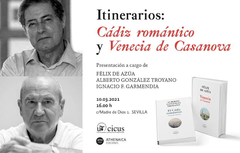 Encuentro literario con Félix de Azúa y Alberto González Troyano