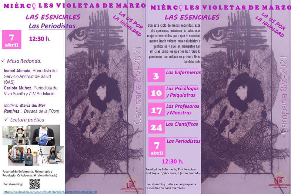 Cartel del último Miércoles Violeta