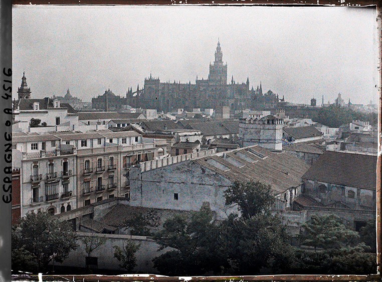 vista de Sevilla en 1914