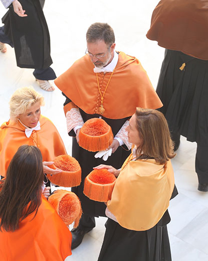 Titulados en acto oficial de la Universidad de Sevilla