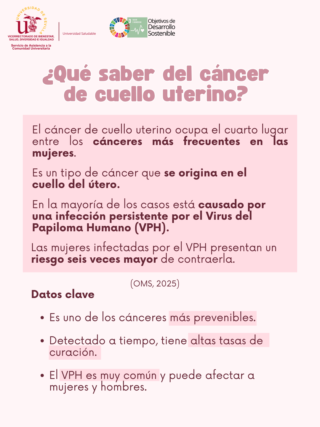 La US se suma a la Semana Europea del Cáncer de Cuello Uterino 02