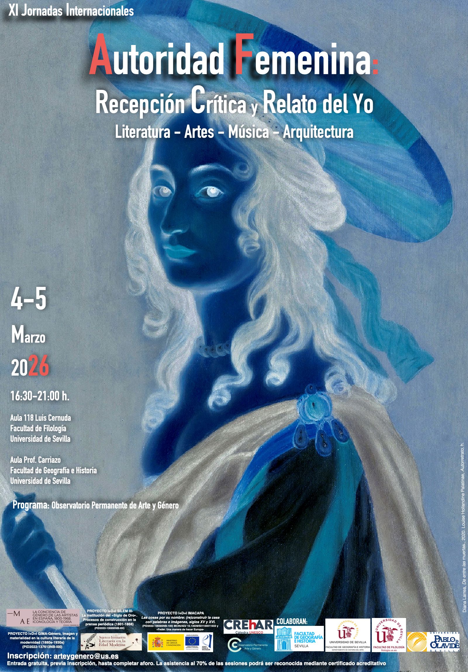 Cartel autoridad femenina