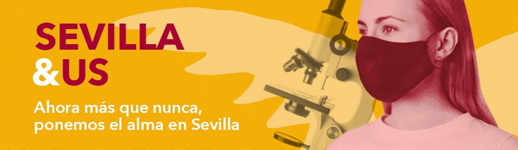 Sevilla y la US. Imagen creativa de la campaña publicitaria