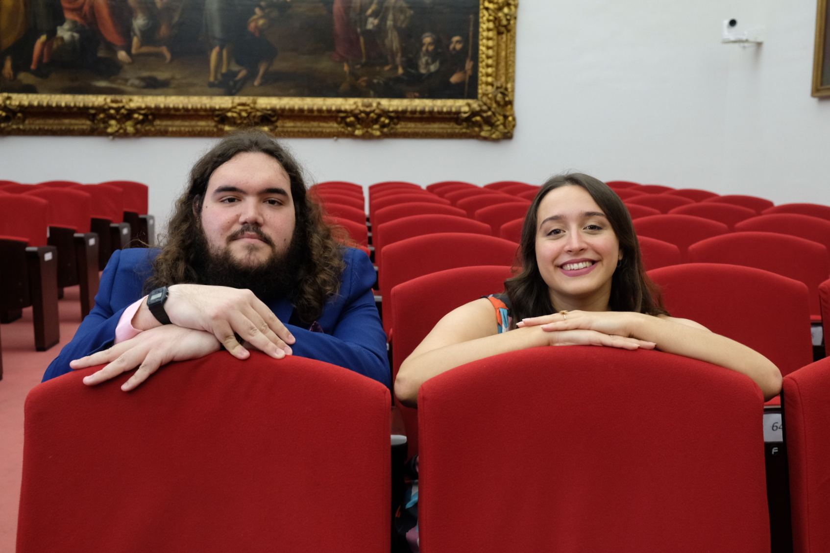 Christian Gómez y Carmen Hernández 