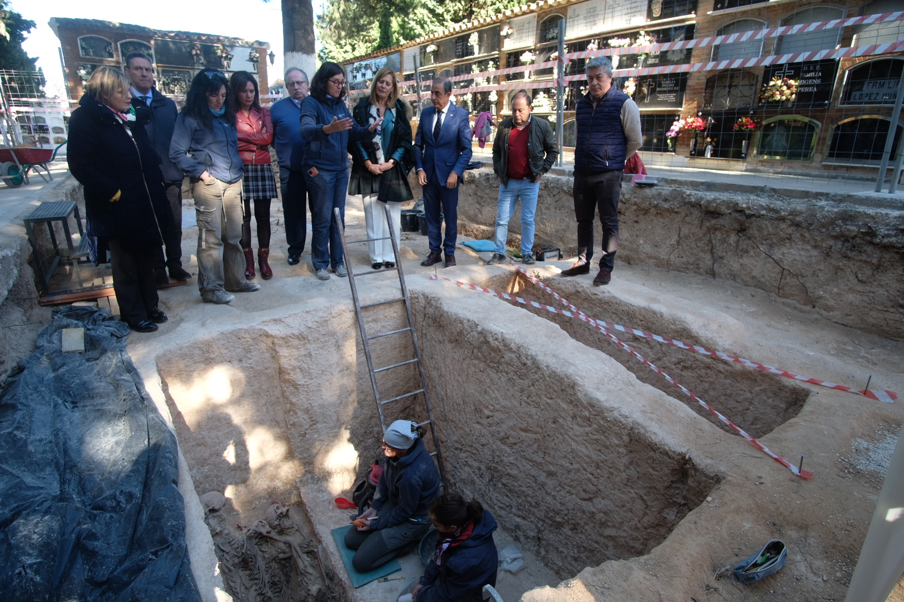 Primera fosa con represaliados de la Guerra Civil  en la localidad sevillana de Osuna
