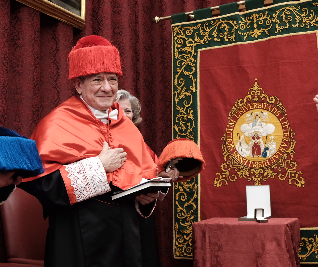 Enrique Barón, nuevo Doctor Honoris Causa por la Universidad de Sevilla