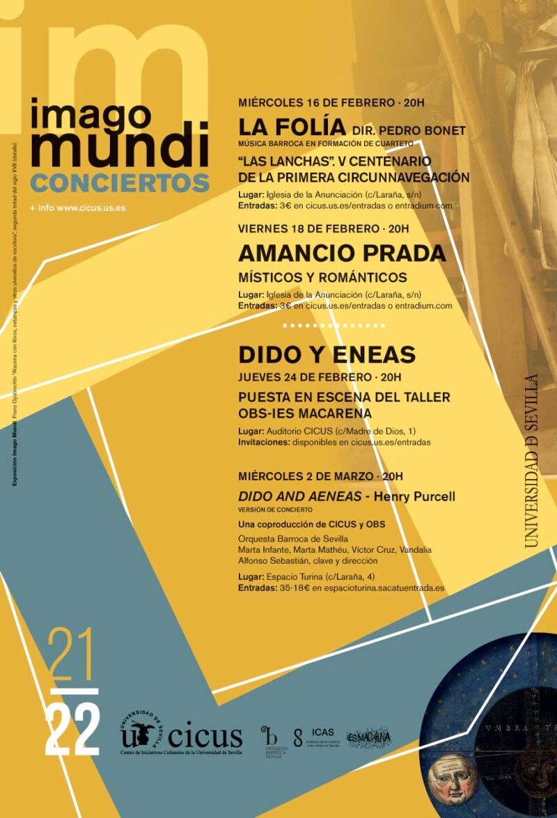 Conciertos IMAGO MUNDI