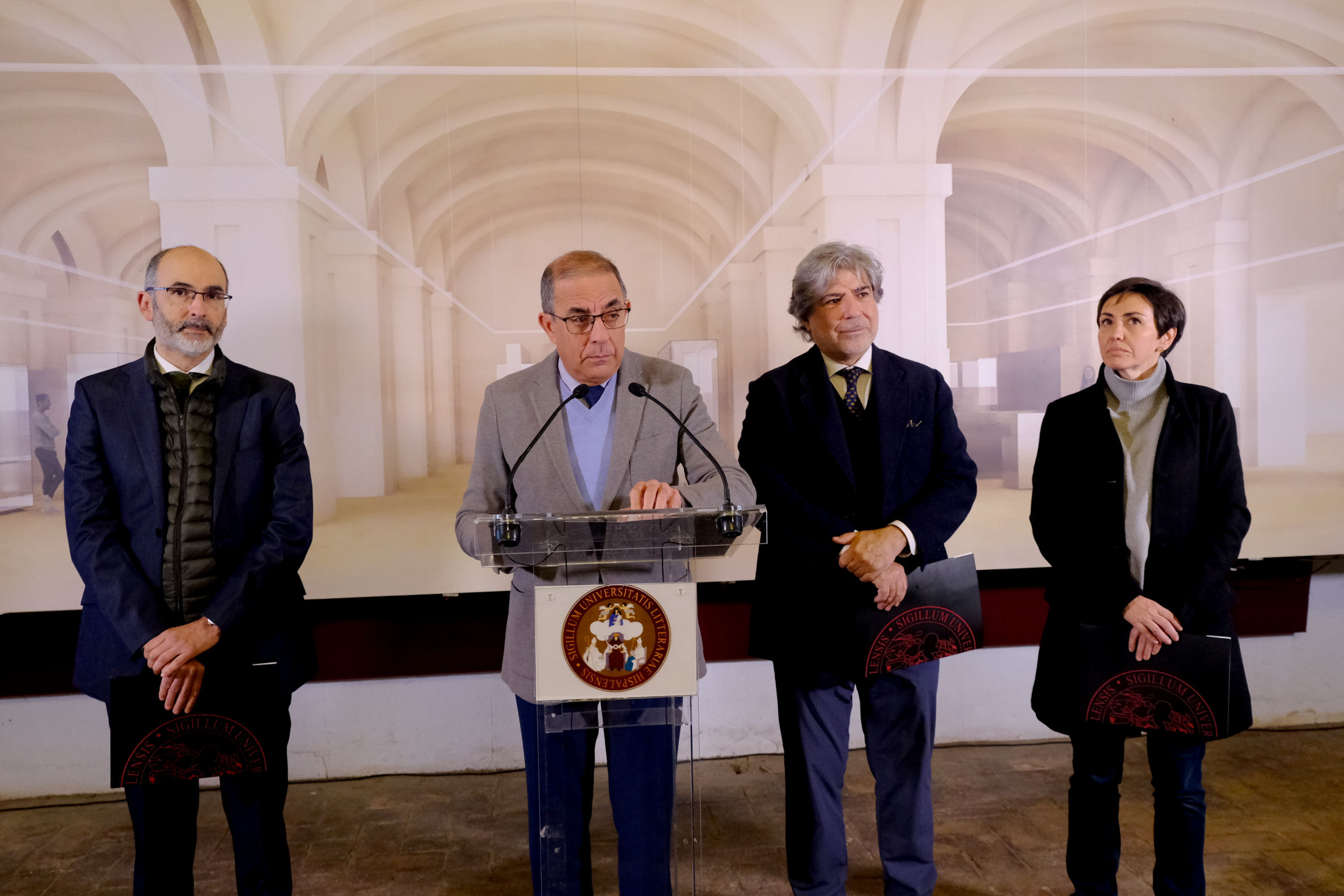 Presentación del inicio de las obras para el Museo de la US