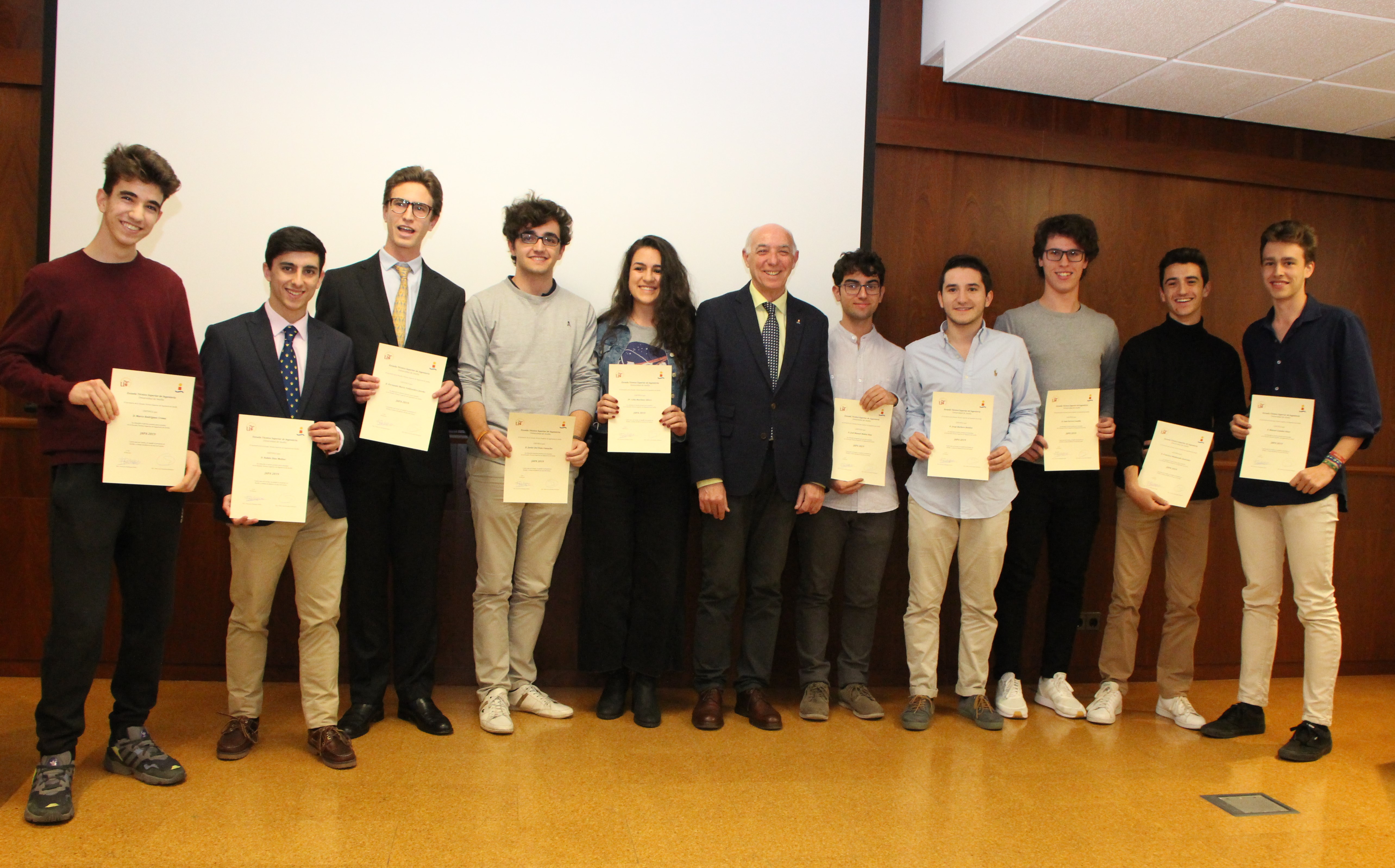 Premios en la ETSI