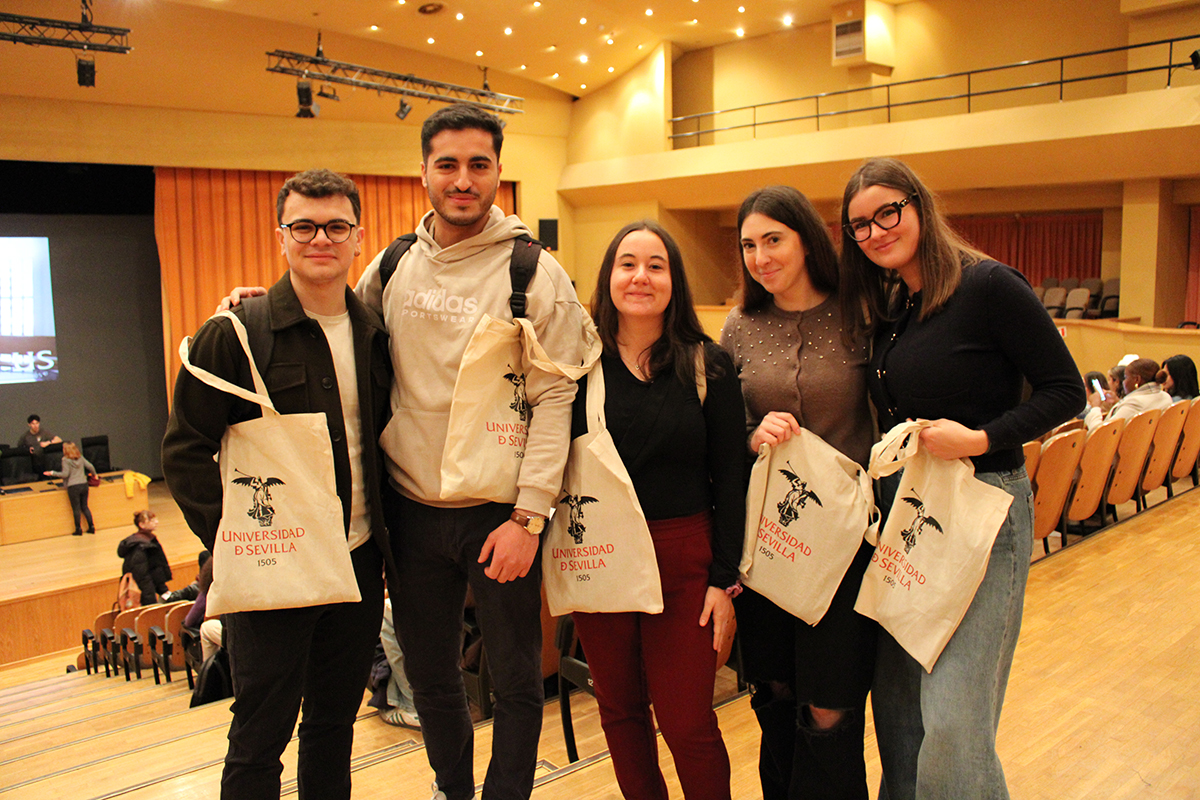 Estudiantes de movilidad en la Universidad de Sevilla
