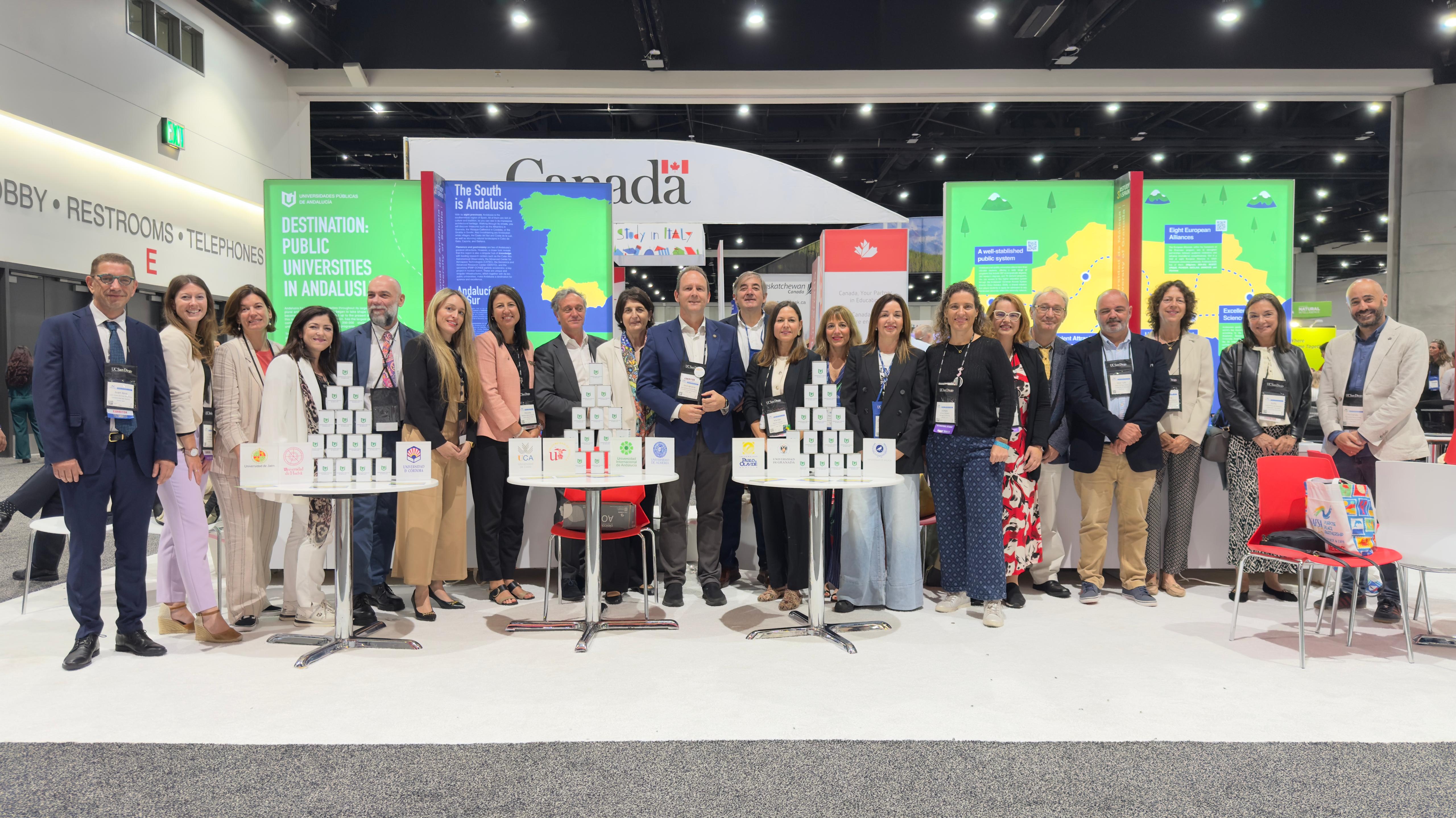 Universidades públicas de Andalucía en NAFSA