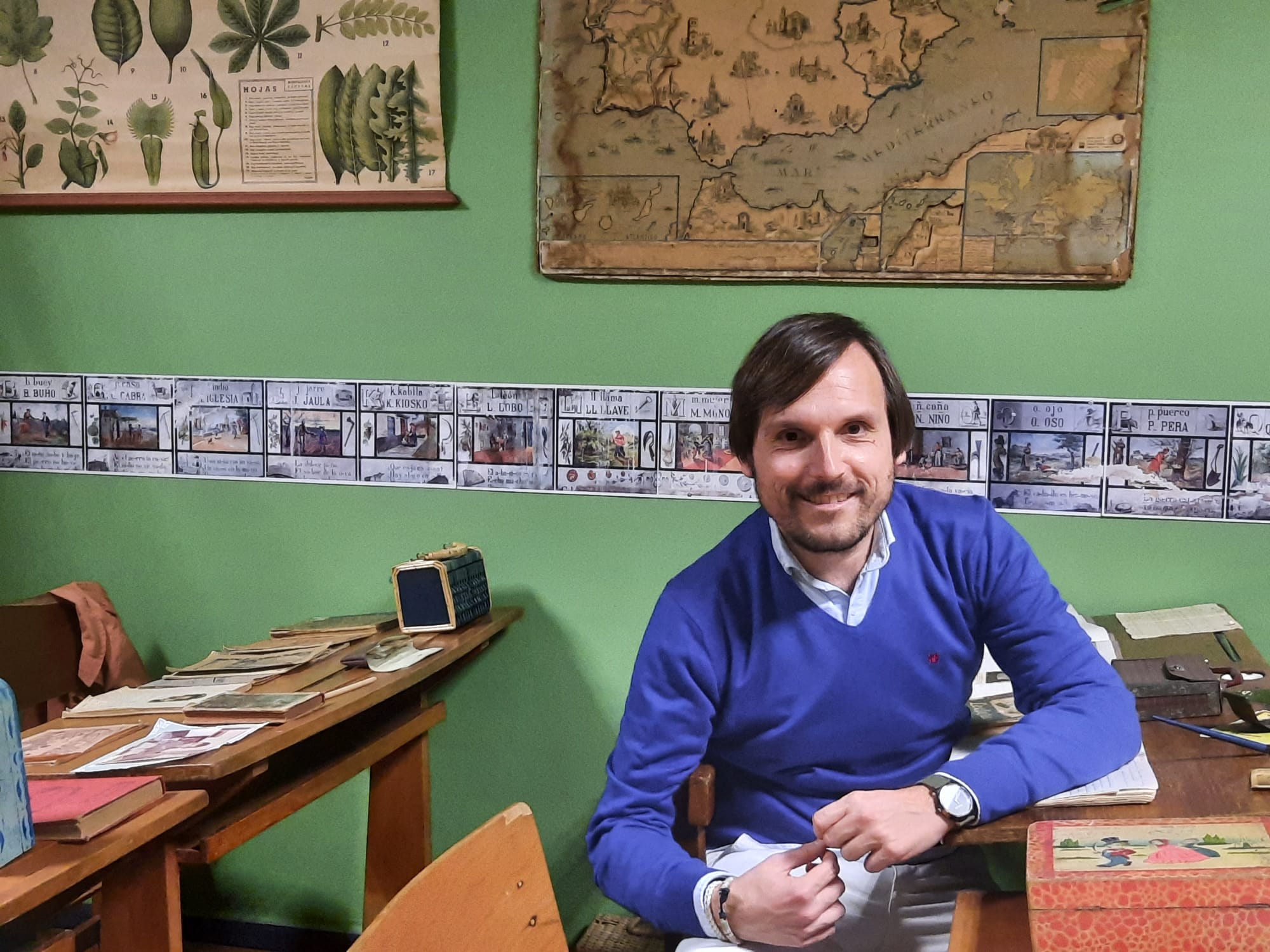 El profesor Pablo Álvarez