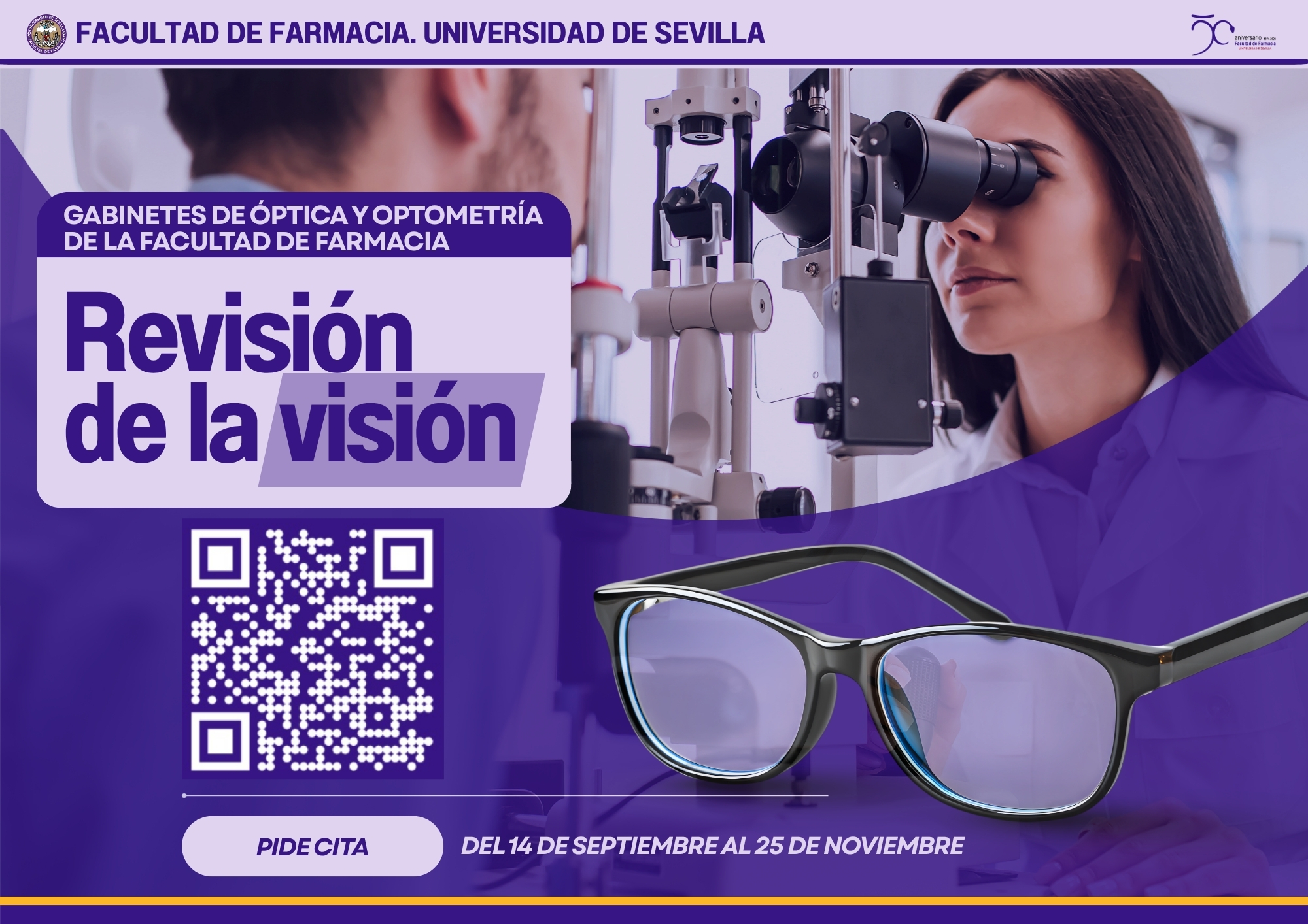 Cartel de revisión de la visión