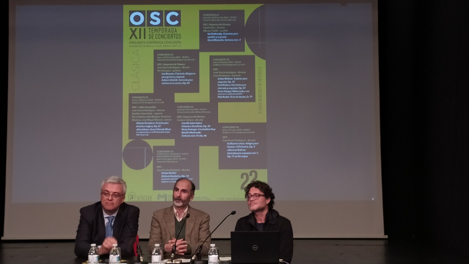 Presentación de la XII temporada de Conciertos de la OSC