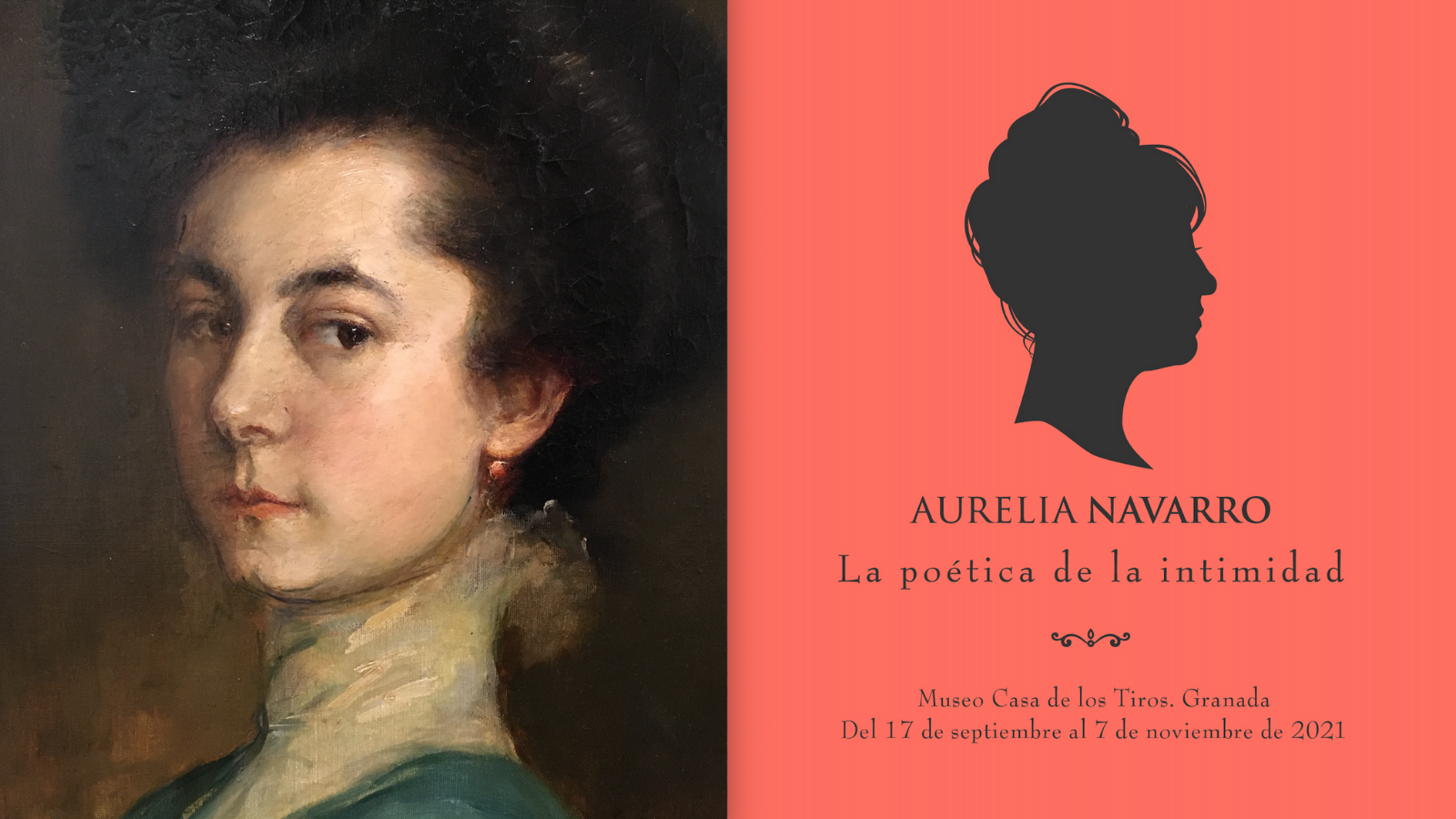 Cartel de la exposición de Aurelia Navarro