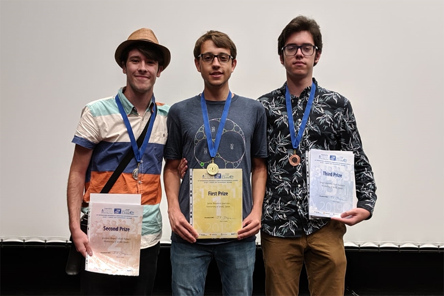 Estudiantes de la US entran en el pódium del prestigioso campeonato de Matemáticas IMC2019