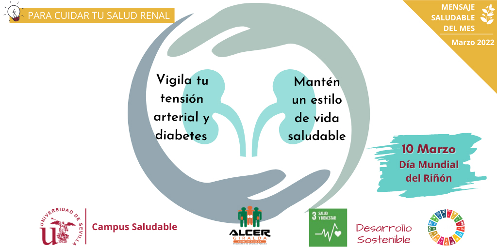 Cartel por el Día Mundial del Riñón 