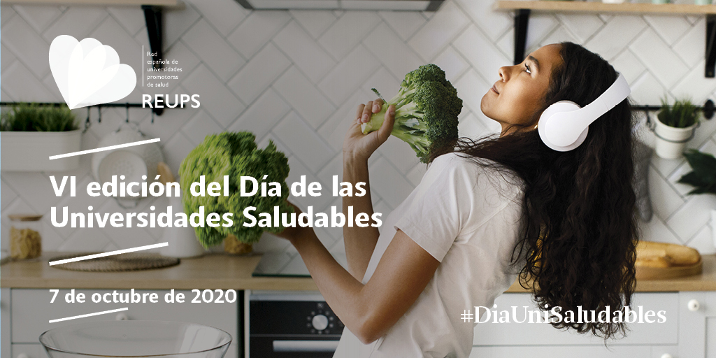 Cartel promocional del día unisaludable