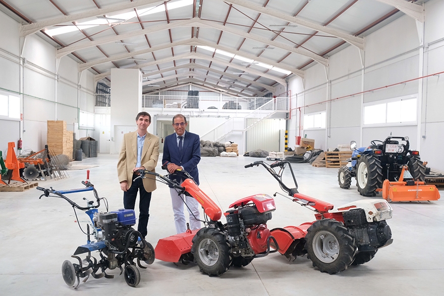 El rector de la Universidad de Sevilla, Miguel Ángel Castro, visita este viernes las nuevas instalaciones de la Escuela Técnica Superior de Ingeniería Agronómica