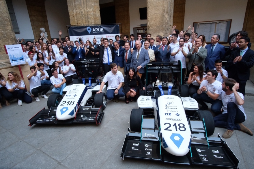 El equipo ARUS presenta sus dos nuevos monoplazas para la Formula Student 2019