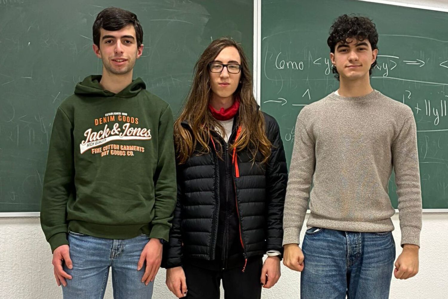 Joaquín Fernández, Mateo Algarín y Guillermo Guerrero.