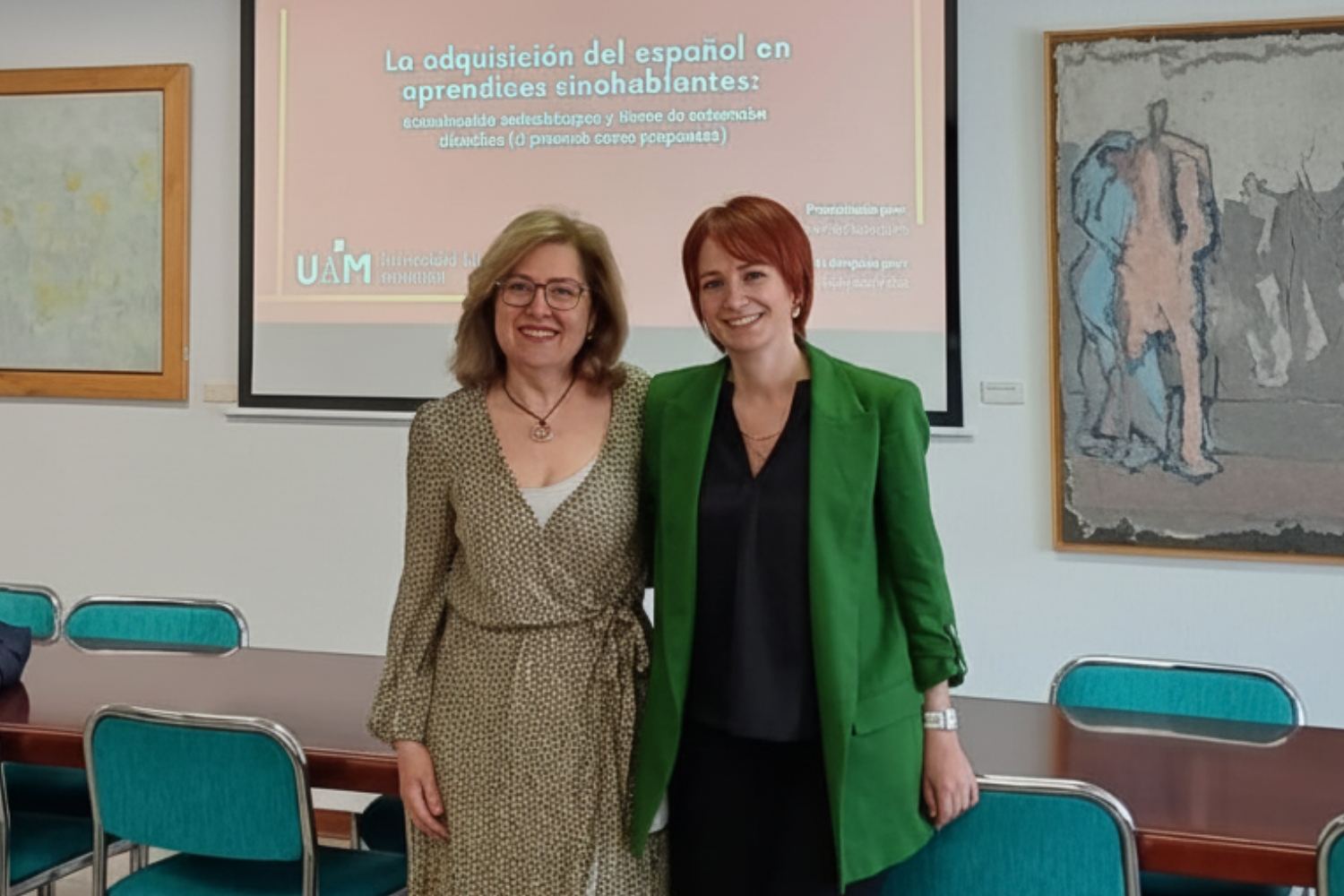 Rosario González Pérez y Carmen Mª Portillo Blanquero