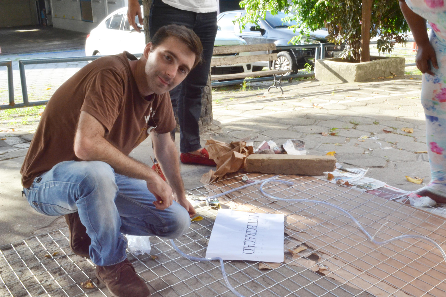 Ramón Blanco-Barrera trabajando en uno de sus proyectos