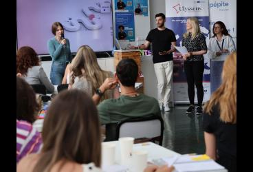 Acto de bienvenida a los estudiantes de Ulysseus en la US