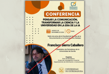 Conferencia 'Pensar la comunicación, transformar la ciencia y la...