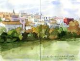 Un nuevo libro de dibujos recorre el paisaje arquitectónico de Sevilla