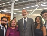 Tres egresados de la Facultad de Matemáticas recogen las becas de posgrado de la Fundación La Caixa Tres egresados de la Facultad de Matemáticas recogen las becas de posgrado de la Fundación La Caixa